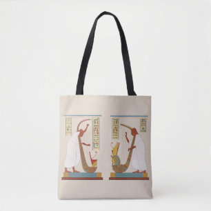 Tote Bag Barres de Ramses III Egypte ancienne