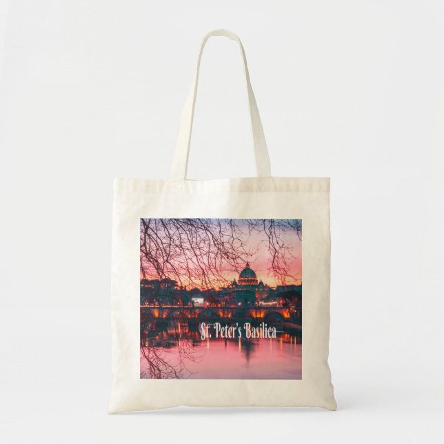 Tote Bag Basilique Saint-Pierre, Rome, Italie (Devant)