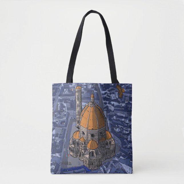 Tote Bag Basilique San Lorenzo Florence Italie (Devant)