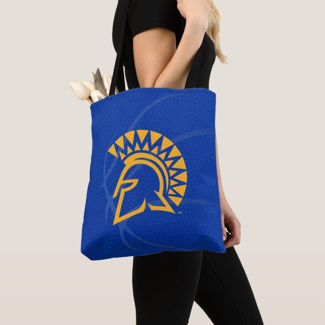 Tote Bag Basket-ball d'état de Spartans d'état de San Jose (De près)
