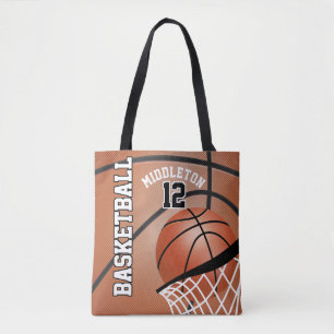 Tote Bag Basket-ball sportif   Texte DO-IT-YOURSELF