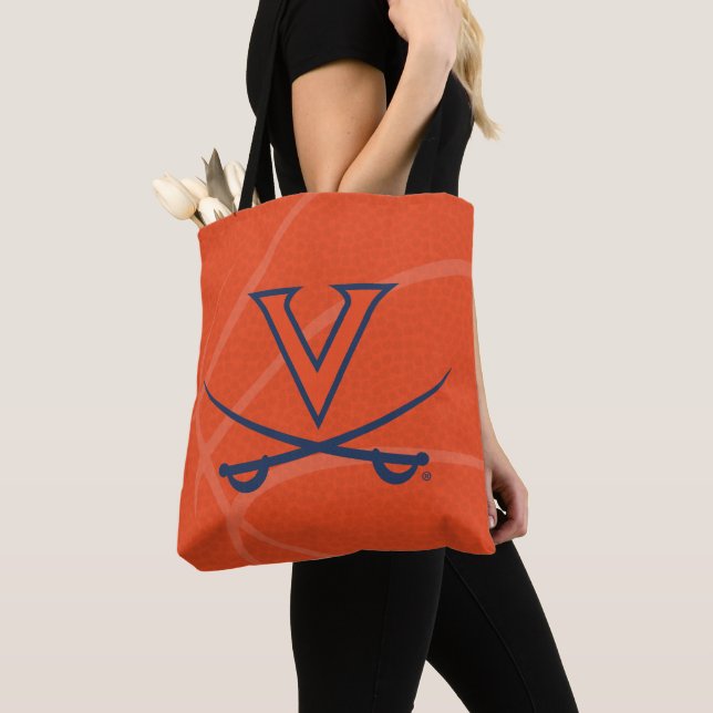 Tote Bag Basketball des Cavaliers de Virginie (De près)