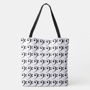 Tote Bag Bass clef