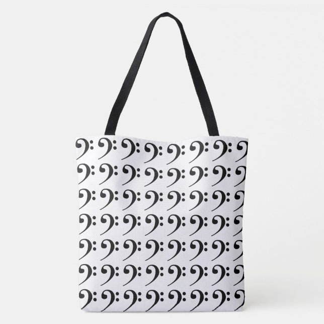 Tote Bag Bass clef (Dos)