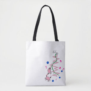 Tote Bag Basse de corail goutte tout-sur-impression Fourre-