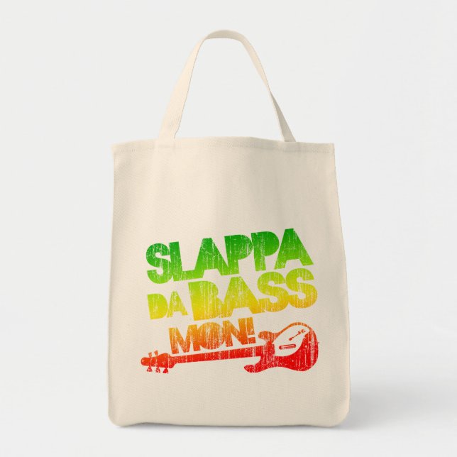 Tote Bag Basse lundi de Slappa DA ! (Devant)