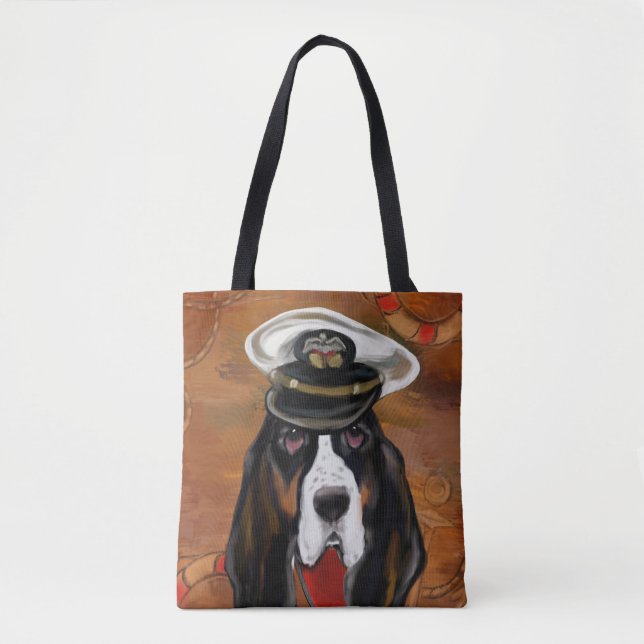 TOTE BAG BASSET HOUND (Devant)