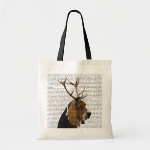 Tote Bag Basset Hound et andouillers