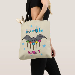 Tote Bag Bat Craving Lollipops