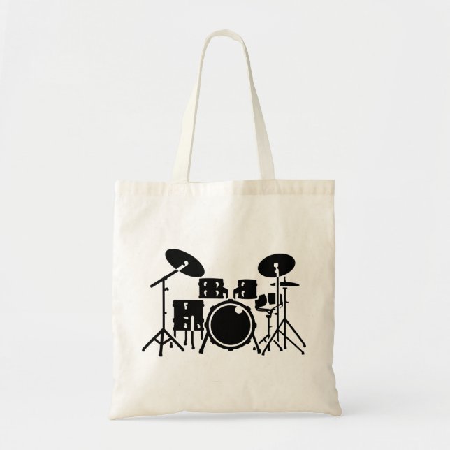 Tote Bag Bat du tambour de la percussion (Devant)