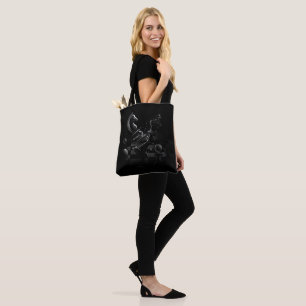 Tote Bag Bataille aux échecs dramatique - Chevalier contre