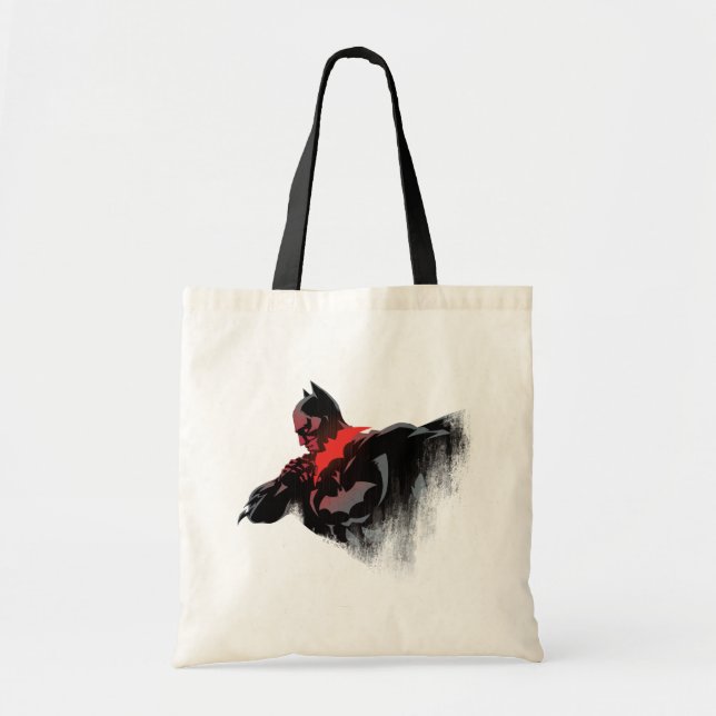 Tote Bag Batarang cramoisi de Batman (Devant)