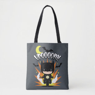 Tote Bag Batcycle Chibi Batman