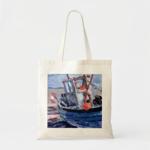 Tote Bag Bateau avec la balise rouge