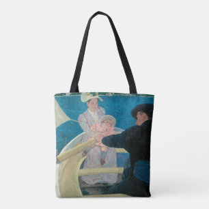 Tote Bag Bateau de Mary Cassatt, Art Vintage