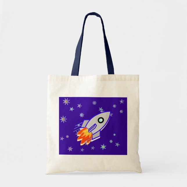 Tote Bag Bateau de Rocket (Devant)