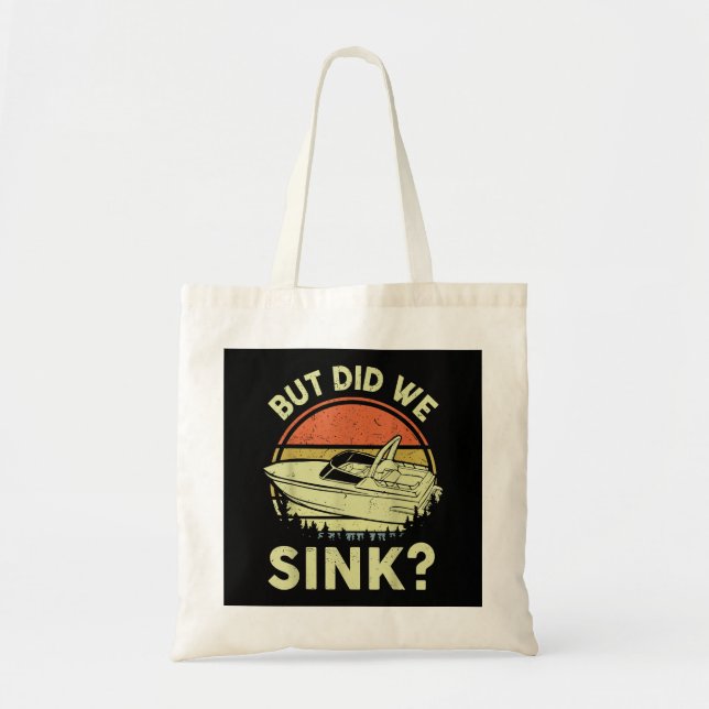 Tote Bag Bateau Drôle Mais Avons-Nous Éclaté Hommes Femmes  (Devant)