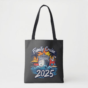 Tote Bag Bateau Family Cruise 2025 Family Matching