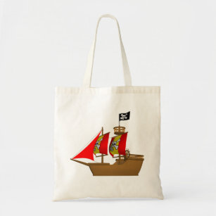 Tote Bag Bateau Pirate voilier Sea Ocean Boat