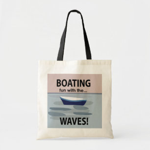Tote Bag Bateaux Bateaux Plaisir Avec Les Vagues Bateaux