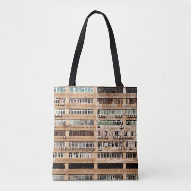 Tote Bag BÂTIMENT EN BÉTON Brown (Devant)