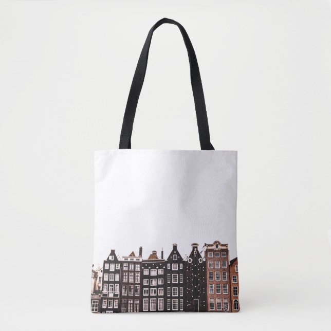 TOTE BAG BÂTIMENTS COLORÉS (Devant)