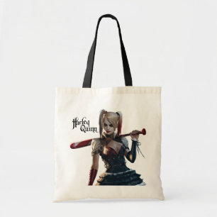 Tote Bag Batman Arkham Knight Harley Quinn avec chauve-so