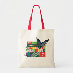 Tote Bag Batman contre Joker "Naughty or Nice"