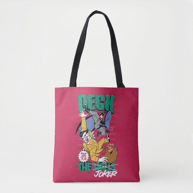 Tote Bag Batman | Deck The Joker (Devant)