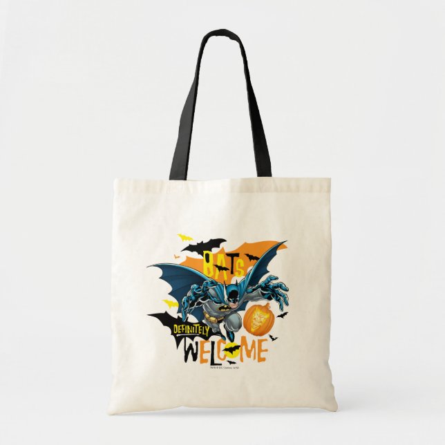 Tote Bag Batman | Logo inspiré d'Halloween (Devant)