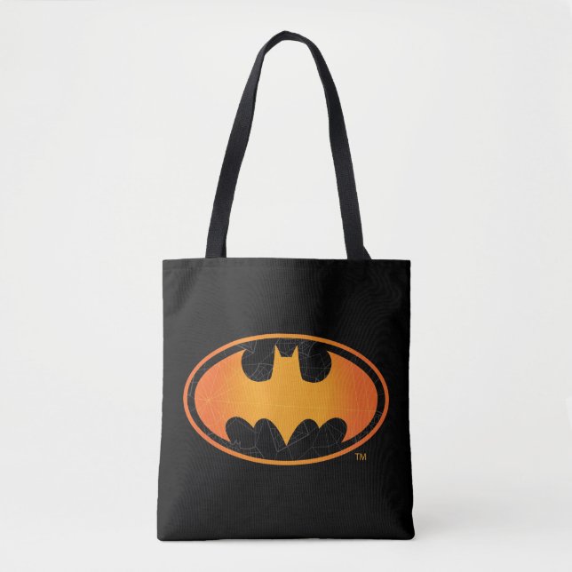 Tote Bag Batman | Logo Web d'Halloween (Devant)