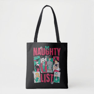 Tote Bag Batman Père Noël Naughty Liste des méchants