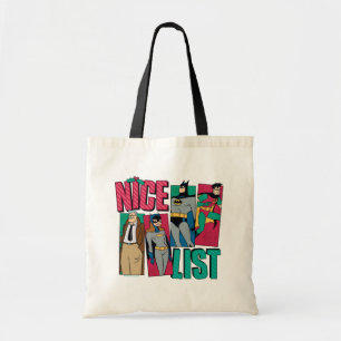 Tote Bag Batman Père Noël Nice Liste des héros