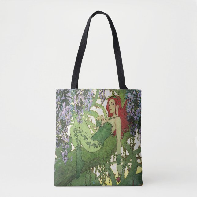Tote Bag Batman Rebirth Poison Ivy Cover Illustration (Devant)