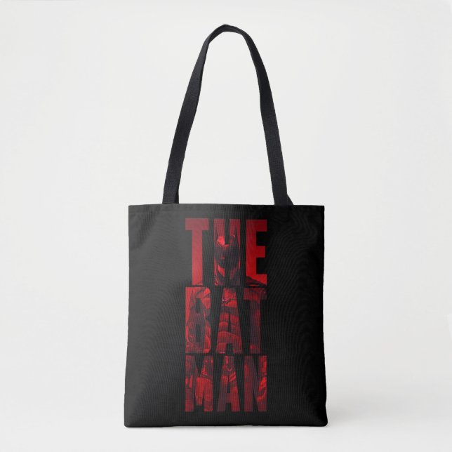 Tote Bag Batman Typography Cutout (Devant)