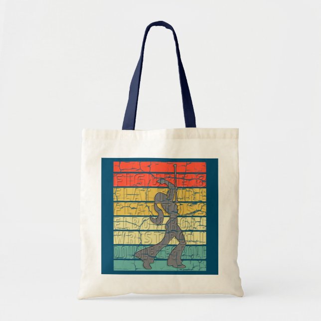 Tote Bag Baton Twirling Majorette Twirl Danse Danse Danser  (Devant)