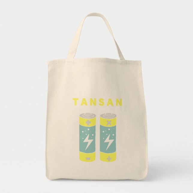 Tote Bag Batteries TANSAN (Devant)