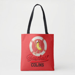 Tote Bag Batteur de Banane Drôle Graphique personnalisé Bas