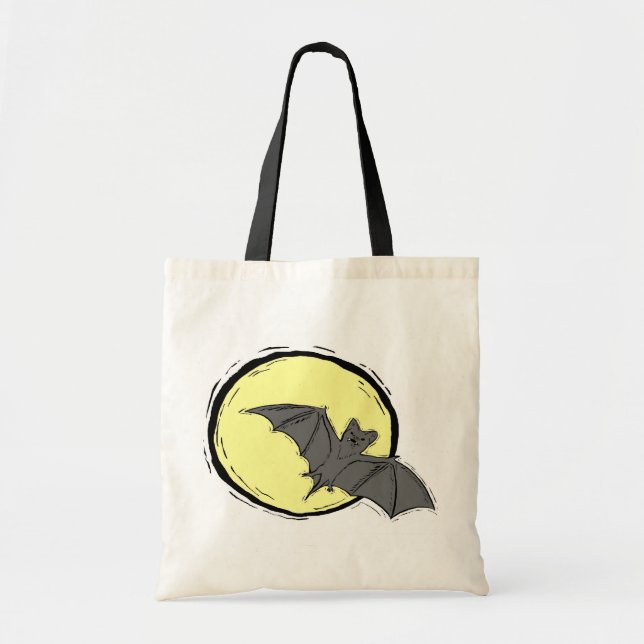 Tote Bag Batty Moon - Budget Fourre-tout (Devant)