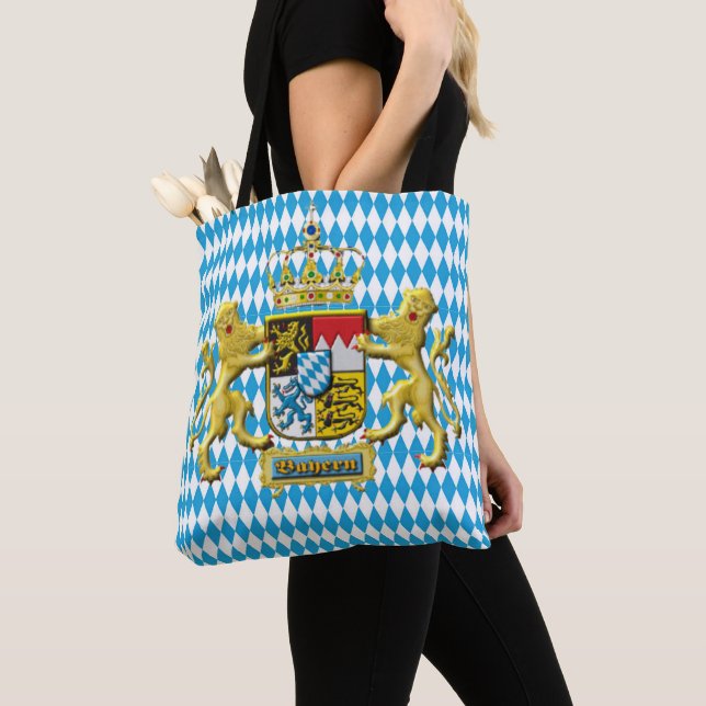 Tote Bag Bavaria Crest  (De près)