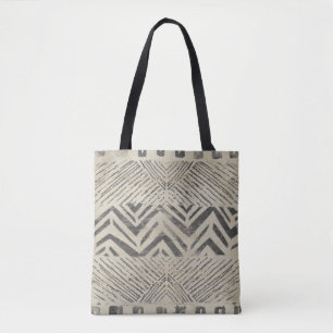 Tote Bag Bazar motif - Formes géométriques