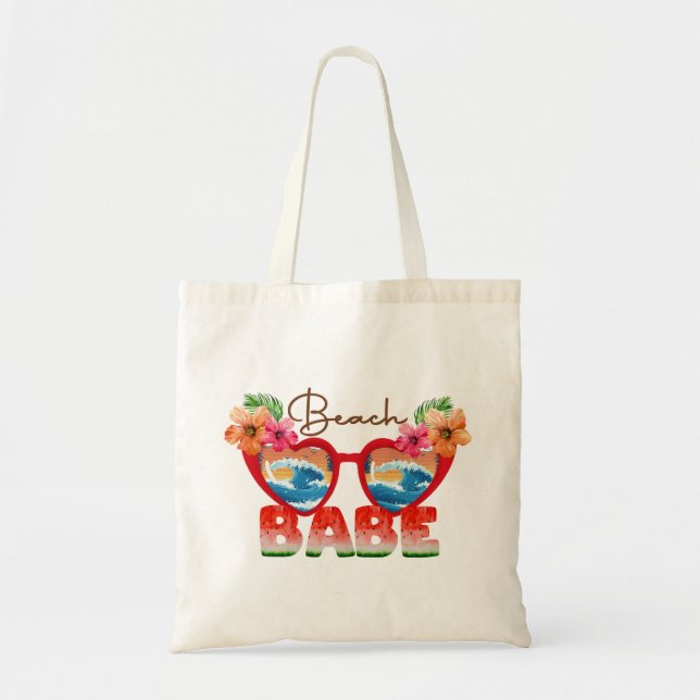 Tote Bag Beach Babe (Devant)