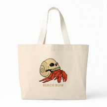Tote Bag Beach Bum