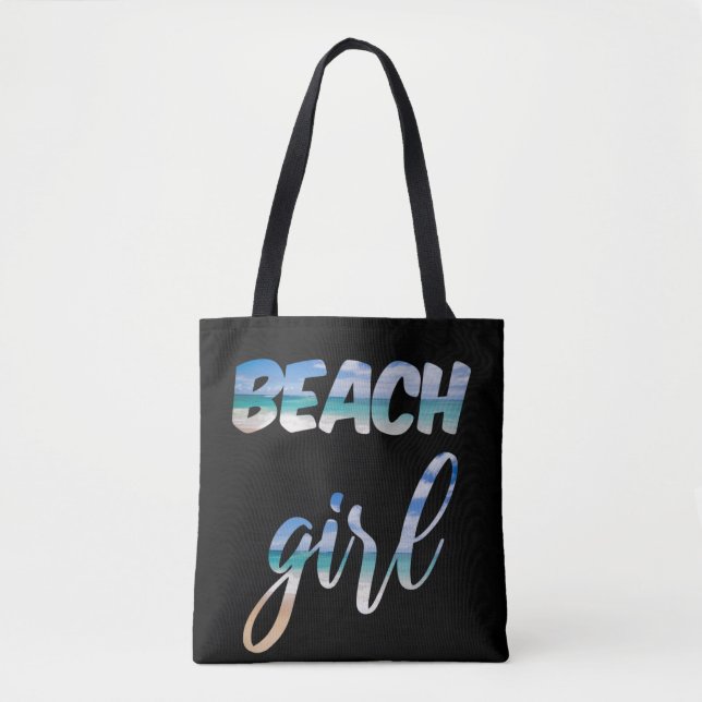 Tote Bag Beach Girl (Devant)
