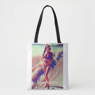 Tote Bag Beach Girl Thunder_Cove
