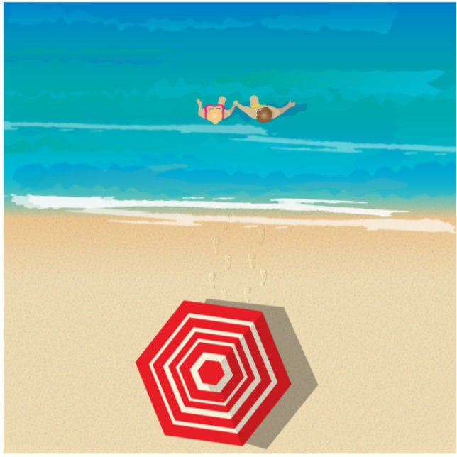 Tote Bag Beach Time ! (Créateur téléchargé)