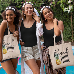 Tote Bag Beach Tribe Girl's Trip Bachelorette Vacation