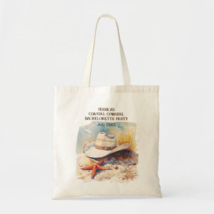 Tote Bag Beach Week-end Coastal Cowgirl Bachelorette Party