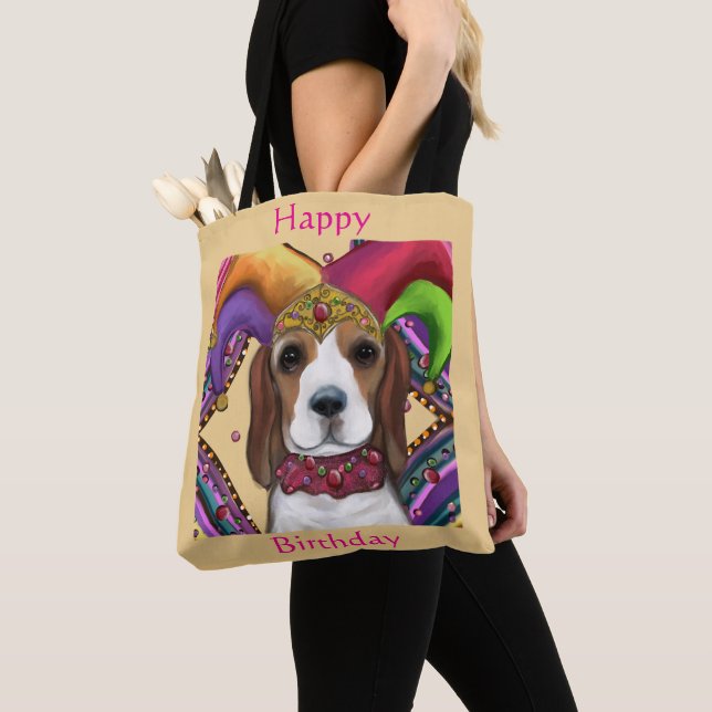 TOTE BAG BEAGLE (De près)