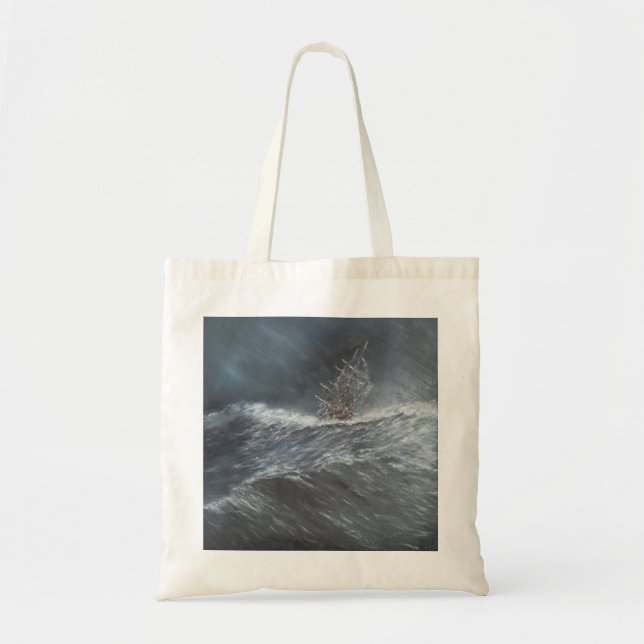 Tote Bag Beagle de voie HMP dans une tempête outre du Cap (Devant)